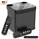 Mbox Karaokê com 2 microfones sem fio